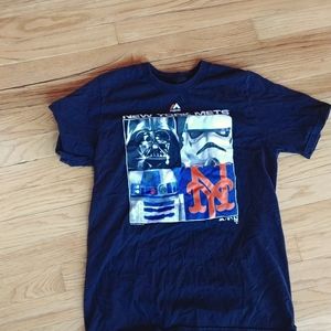 Majestic Star Wars NY Mets T shirt